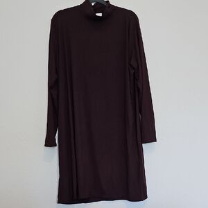 H&M Rich Brown Textured Top
